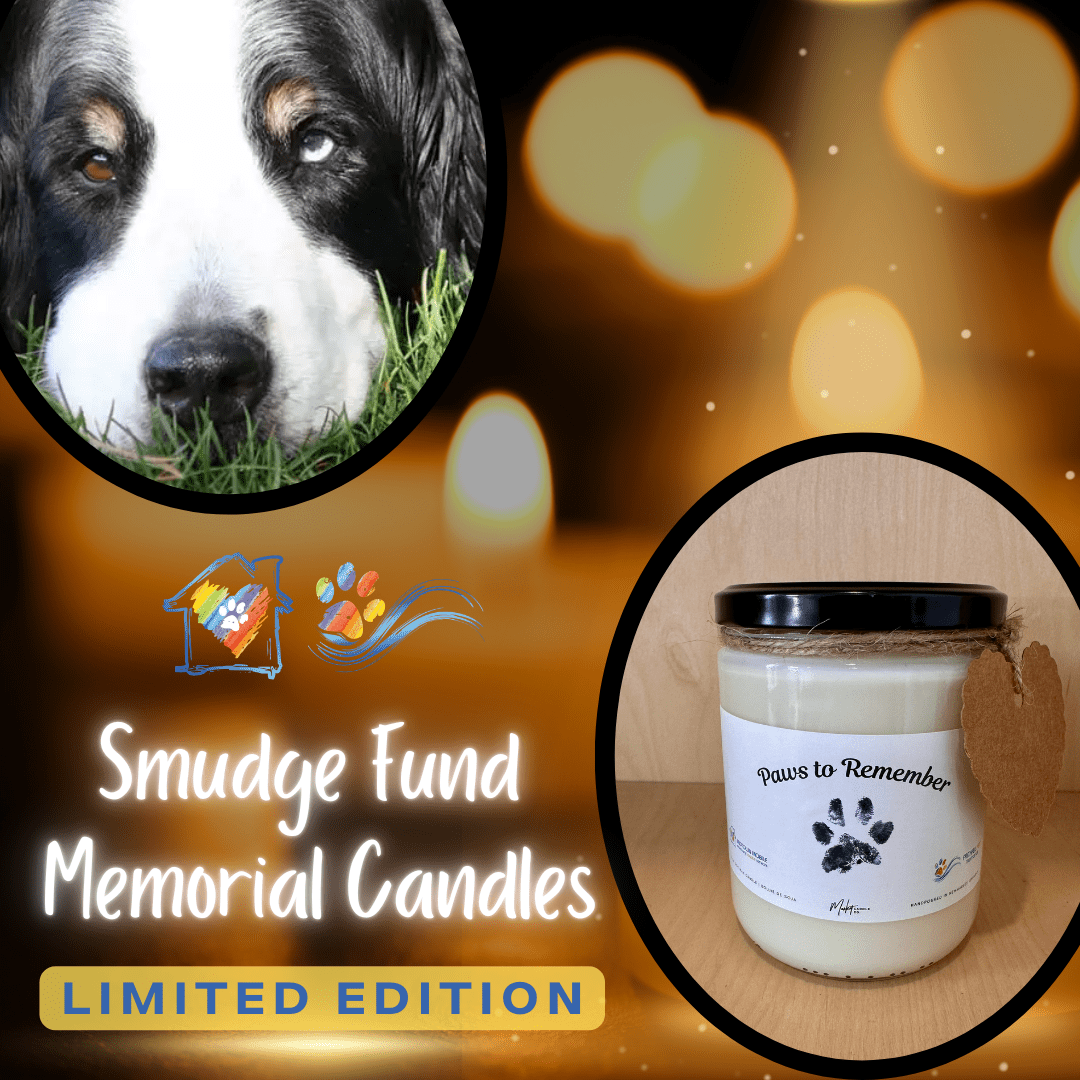 smudge fund memorial candles